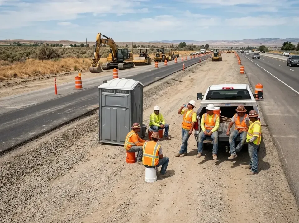 highway-road-construction-crew-007 — frequently asked questions, Porta Potty and Restroom Rentals in Lindale, GA